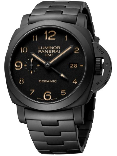 all black ceramic panerai|sell panerai watch.